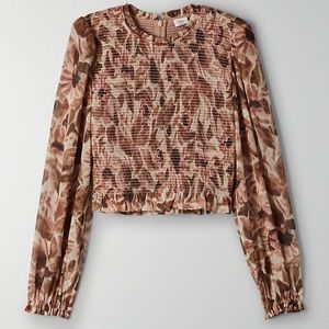 Aritzia Wilfred tempest blouse - medium